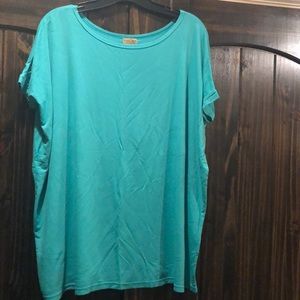 PIKO Short Sleeve Top MINT GREEN